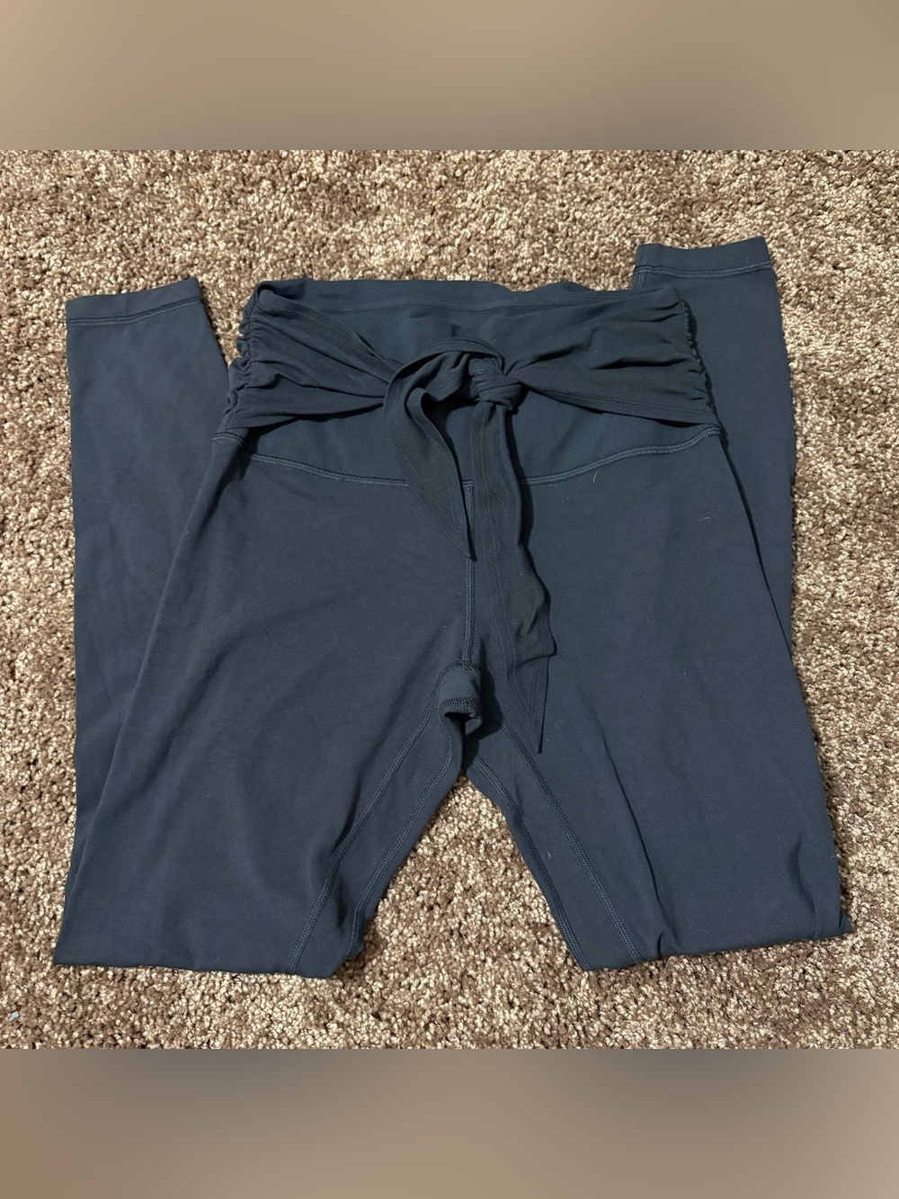 Lululemon Align Wrap Waist Legging Size 8 Black Yoga Balletcore